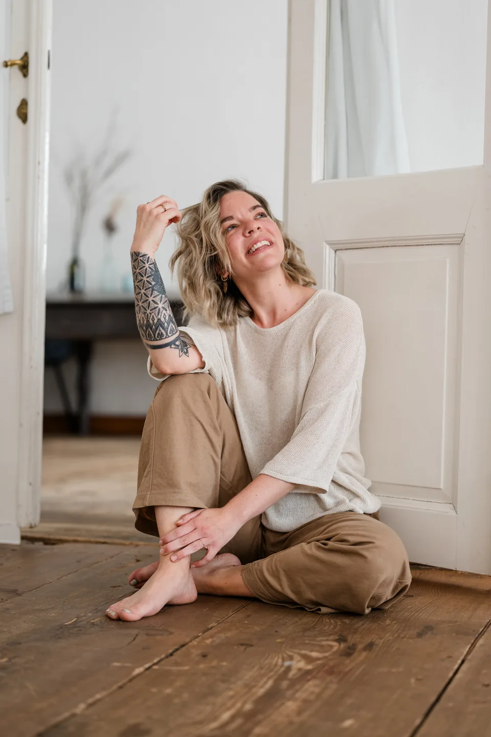 Portrait von Sandra, Gründerin von sorama